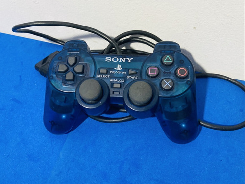 Controle Playstation 2 Blue Ocean Ps2 Joystick