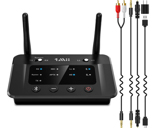 1mii B03 Transmisor Receptor Bluetooth 5.3 Para Tv Home Ster