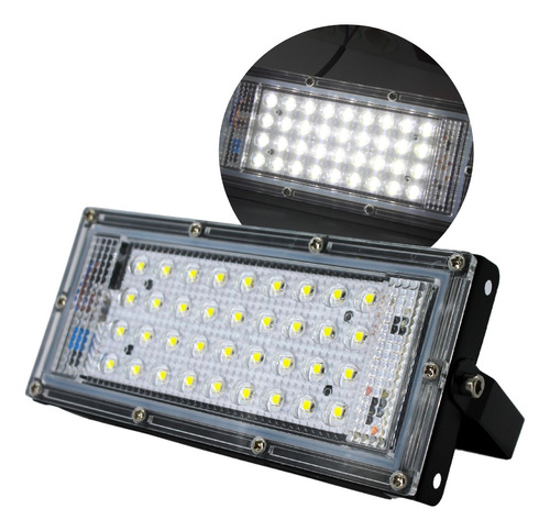 Reflector Led De 20w Para Exteriores. Luz Blanca Ip66 =200w