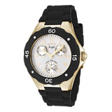 Reloj Invicta Para Mujer 0717 Correa De Poliuretano Negro