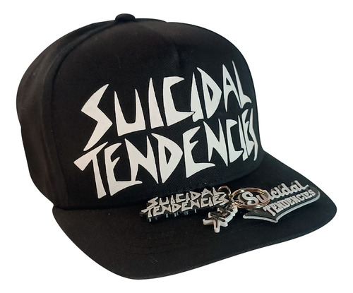 Gorro Snapback Suicidal Tendencies Más Magnético Y Llavero