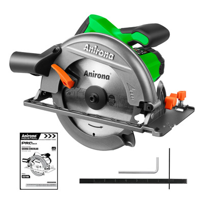 Sierra Circular Eléctrica 7-1/4'' 1600w 127v Anirona Promax