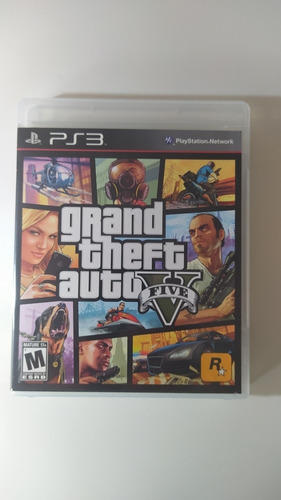 Grand Theft Auto 5 (gta 5) Usado, Importado- Ps3