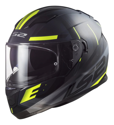 Casco Moto Integral Ls2 320 Stream Evo Shadow 