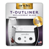 Andis Cuchillas T-outliner Acero 04521 Color Plateado