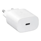 Cargador Adaptador Samsung 25w Usb-c Blanco Carga Rápida.