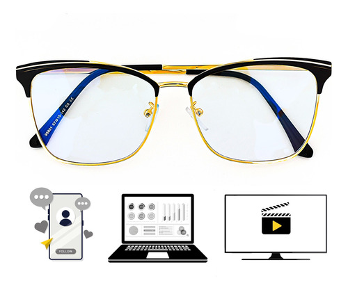 Gafas Especiales Para El Computador - Antiblue 70% Off G8