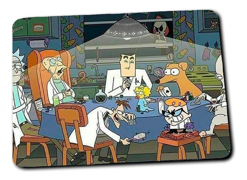 Mouse Pad Científicos Animados