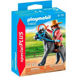 Playmobil Special Plus - Jinete Del Oeste Con Caballo 70602