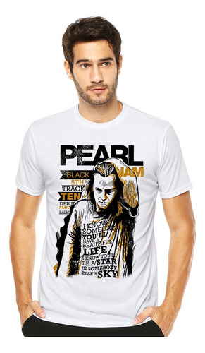 Camiseta Camisa Pearl Jam Bandas De Rock Moda