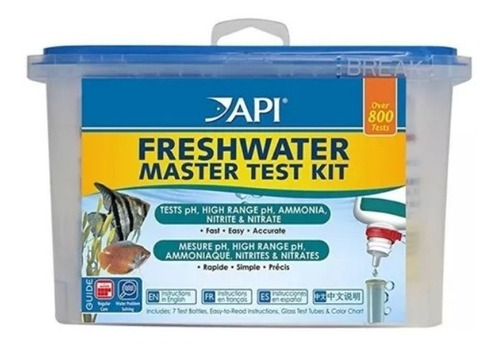 Kit Análisis Agua Nitritos Nitrato Amoniaco Peces Freshwater