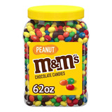 Tarro M&m's Chocolate Con Maní Peanut De 1.757kg