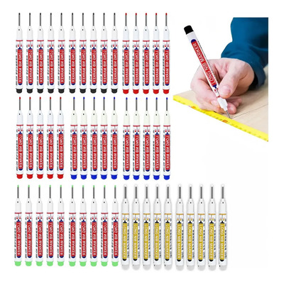 50pz Marcador General Punta Larga Profunda Orificio Profundo | MercadoLibre