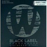 Cuerdas Para Bajo Eléctrico Warwick Black Label 6