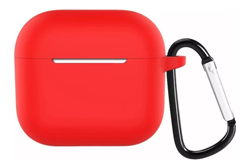 Funda Genérica AirPods 3 Silicon Rigido Con Gancho