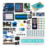 Kit De Inicio Uno R3 Compatible Con Arduino Ide Hosyond