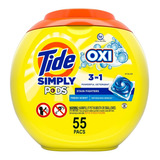 Detergente Tide Simple Pods Oxy Aroma Fresco 33oz.