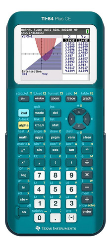 Calculadora Gráfica Texas Instruments Ti-84 Plus Ce Teal