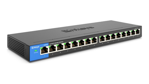 Switch Linksys Lgs116 16 Puertos Gigabit 10/100/1000 Mbps