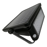 Lámpara Solar Led 10w 1080 Lm Con Sensor Movi Y Fotocelda 