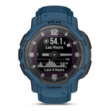 Reloj Hibrido Garmin Instinct Crossover Solar Azul