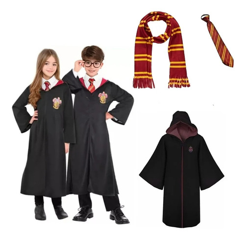 Disfraz Harry Potter De Lujo /niño/envío Incluido 3 Pza