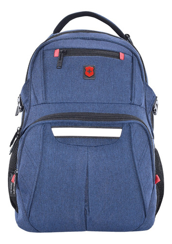 Mochila Casual, Estudiantil, Ejecutiva, Deportiva, Urbana Royal Swiss Rsx00051 Color Azul 26l