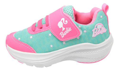 Tênis Infantil Barbie C/ Velcro Menina Feminino