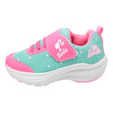 Tênis Infantil Barbie C/ Velcro Menina Feminino