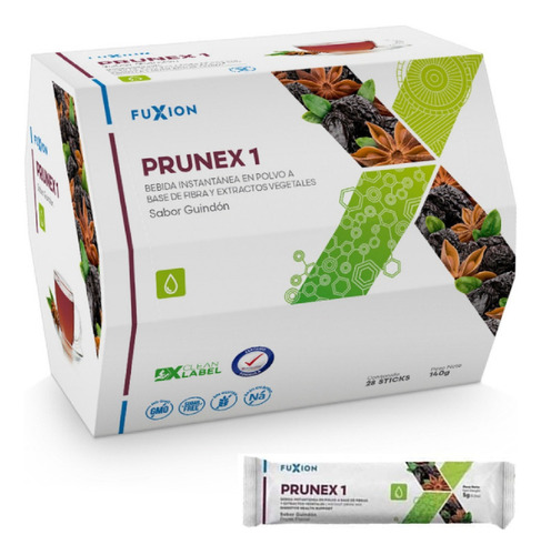 Prunex Detox Natural Sin Químico Sin Tacc Saludable Fuxion