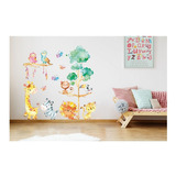 Vinilos Decorativos Infantiles Arbol Animales Bebes