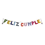 Guirnalda Feliz Cumple Tejida Crochet 