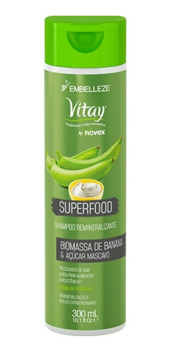 Shampoo Biomasa De Banana 300ml Producto Novex