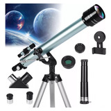 Telescopio Astronómico Profesional 60/700mm Monocular 525x