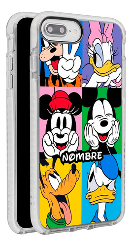 Funda Para iPhone Personajes Disney Personalizada Con Nombre