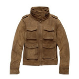 Chamarra Harley Davidson Casual Color Camel Piel De Gamuza