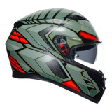 Casco Para Moto Agv K3, Talla Mediana 