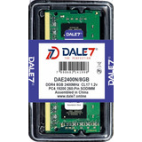 Memória Dale7 Ddr4 8gb 2400 Mhz Notebook 1.2v 01 Unid