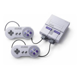 Nintendo  Super Nintendo Super Nes Classic Edition Mini 512mb Standard Color  Gris Y Violeta