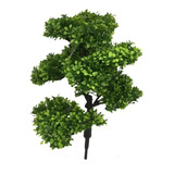 Bonsai Arvore Artificial 35cm Mini Folhas Toque Real Enfeite