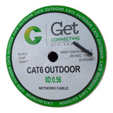 Cable De Red Utp Cat. 6 Para Exterior, Caja 305 Mts.