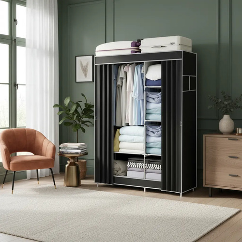 Closets Armables Armarios Puerta Doble Portátil De Dos Capas | MercadoLibre