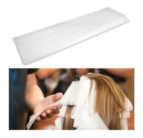 Papel Espuma Para Mechas Tintura De Cabello Peluqueria Barbe