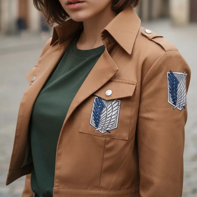 Chaqueta Ataque A Los Titanes Shingeki No Kyojin Cosplay | MercadoLibre