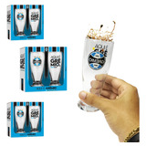 Kit 6 Copos Munich Tulipa Cerveja Chopp Grêmio Oficial Selo