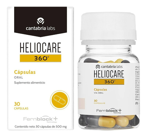 Heliocare 360 Capsula Suplemento 30pzs Cantabria
