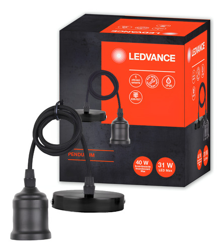 Luminaria Pendente Pendulum 40w Ip20 Bivolt E27 Ledvance