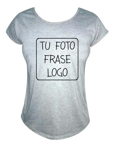 Remeras Unisex Estampadas Personalizada Logo Foto Imagen