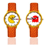 Reloj Pareja Pac Man + Estuche Dayoshop