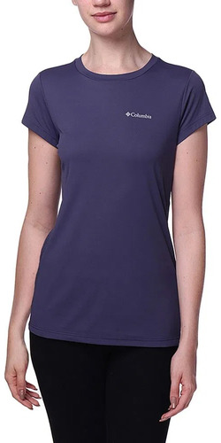 Camiseta Columbia Neblina Azul Marinho Feminino